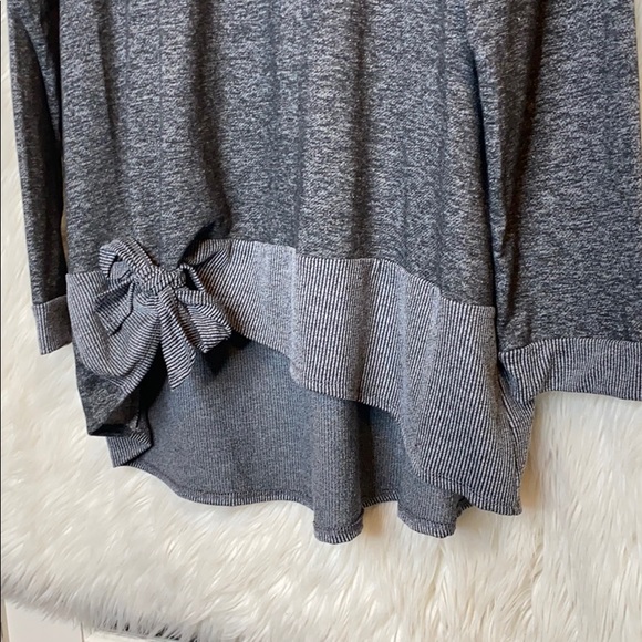 C EST. 1946 LONG SLEEVE TIE FRONT SHIRT - Picture 3 of 8